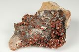 Ruby Red Vanadinite Crystal Cluster - Morocco #196344-1